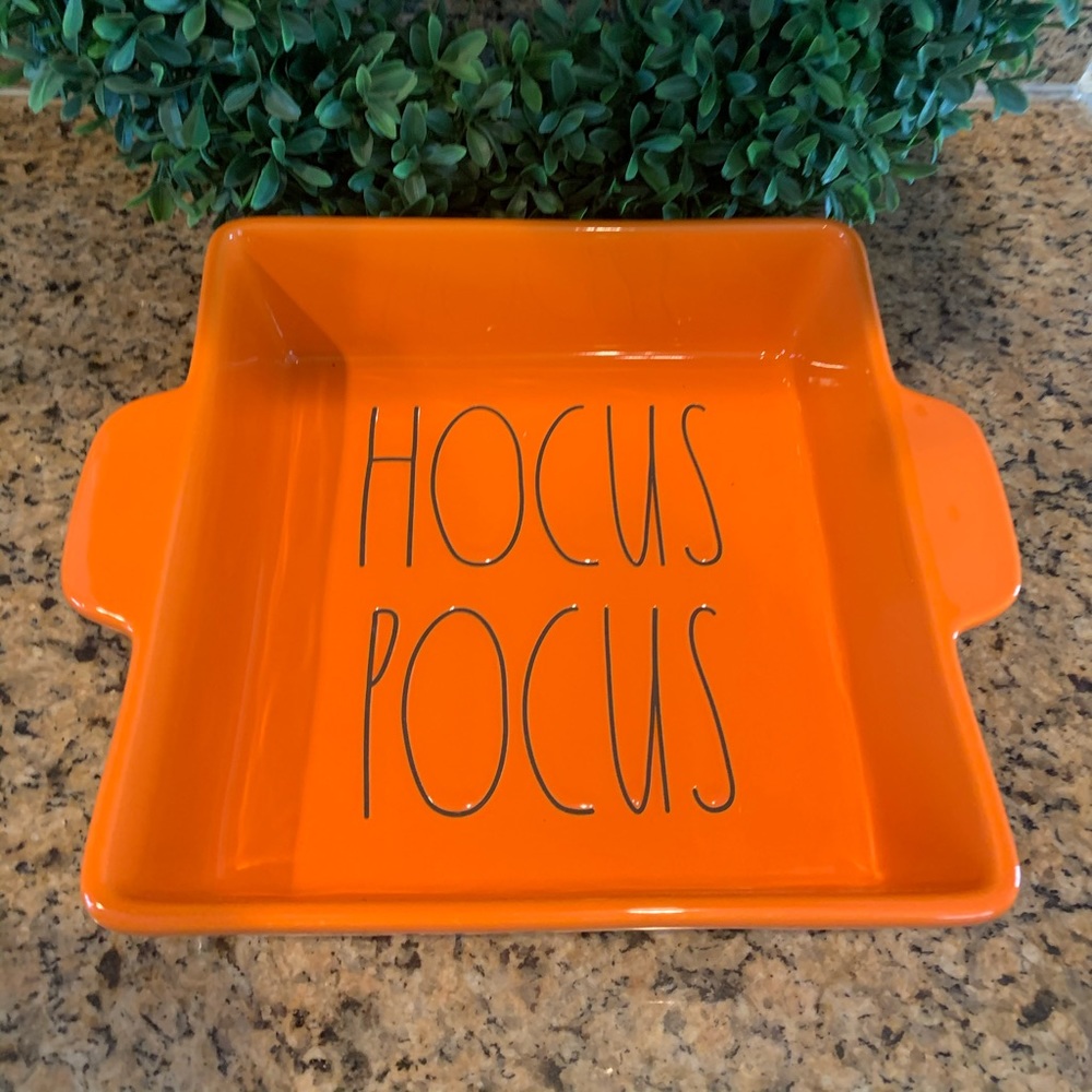 Rae Dunn Hocus Pocus Orange Dish